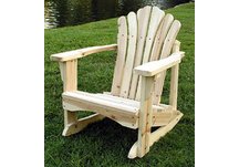Kids Sanibel Natural Adirondack Rocker