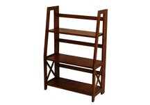 Britanica Folding Bookcase in Oak finish