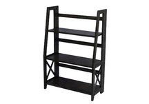 Britanica Folding Bookcase in Black finish