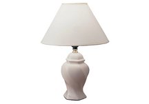 Ceramic Table Lamp - Ivory