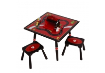 Firefighter Table & 2 Stool Set