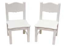 Classic White Extra Chairs (Set of 2)