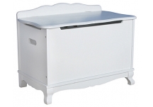 Classic White Toy Box