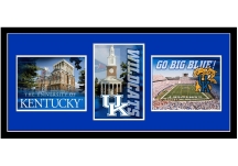 Kentucky Wildcats Triple Shot Wall Hanging