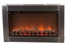 Stainless Steel Wall Mounted Electric Fireplace