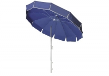 8.5 foot patio crank & tilt umbrella aluminum frame steel ribs