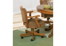 oak game chair