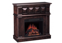 Cappuccino Wall Mantel Electric Fireplace
