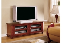 Walnut Transitional Media Console