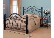 Lamar Queen Iron Bed