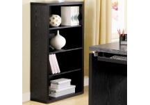 Black Peel Bookcase With 4 Shelves