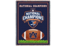 Auburn 2010 Championship Spirit Throw Blanket