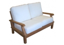 Miami Deep Seating Teak Loveseat