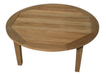 Miami Teak Round Coffee Table