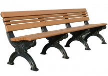 Cambridge 8' Backed Bench