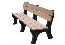Econo-Mizer Traditional 6' Backed Bench