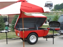 market umbrella with valances