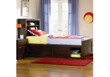 Brayden Bookcase Bed