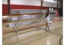 Aluminum Tip N Roll Bleachers
