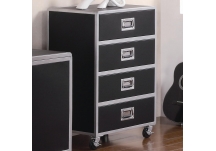 LeClair Black Chest of Drawers