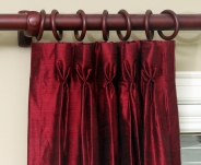 Custom Goblet Pinch Pleat Drapes