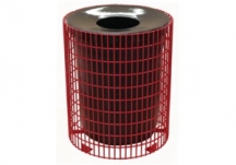 Expanded Wire Trash Can