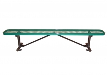 8 Foot Expanded Backless Bench