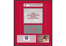 Alabama 2011 BCS Champions Ticket Frame