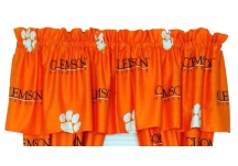 Clemson Curtain Valance