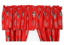 NC State Curtain Valance