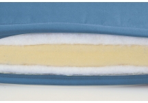 Cushion with Foam Wrap Fill