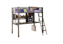 Monster Bedroom Twin Study Loft Bunk Bed