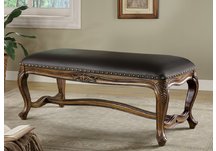 Traditional Upholstered Bench
