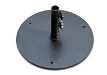 50 lb Black Steel Base Umbrella Stand