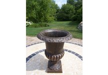 14 Inch Roman Urn, urns, outdoor urns, garden urns