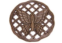 Cast Aluminum Stepping Stone Butterfly
