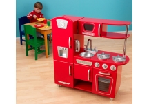 Red Vintage Kitchen