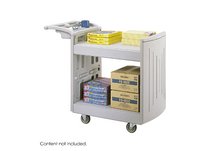 2-Shelf Molded Utility Cart