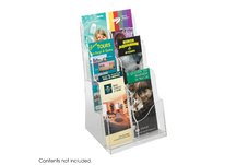 ClearAcrylic 3 Pocket Magazine Display
