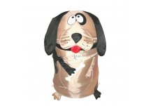 Brown Dog Pop Up Hamper