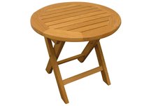 Teak Folding Side Table37
