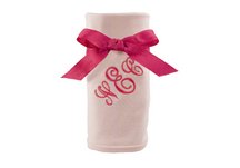 Princess Linens Cotton Knit Blanket - Pink