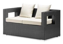 Algarva Outdoor Sofa - Chocolate