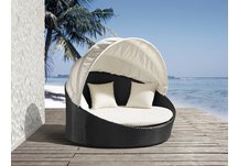 Colva Canopy Bed - Chocolate