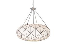 Tetra 4-Light Pendant with Chrome Hardware