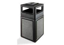 38-Gallon StoneTec Trash Receptacle w Ashtray Lid