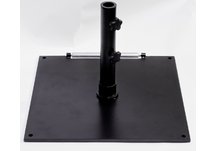 75 lb Black Steel Base Umbrella Stand