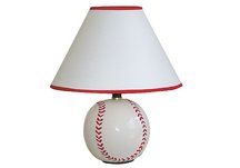 Ceramic Baseball Table Lamp