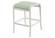 Ocean Breeze Sling Backless Bar Chair