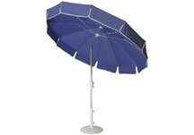 8.5 foot patio crank & tilt umbrella aluminum frame steel ribs